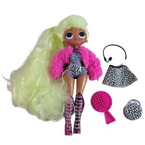 LOL Surprise OMG Lady Diva Fashion Doll 9" Series 1 Articulated Pose 11 Pieces